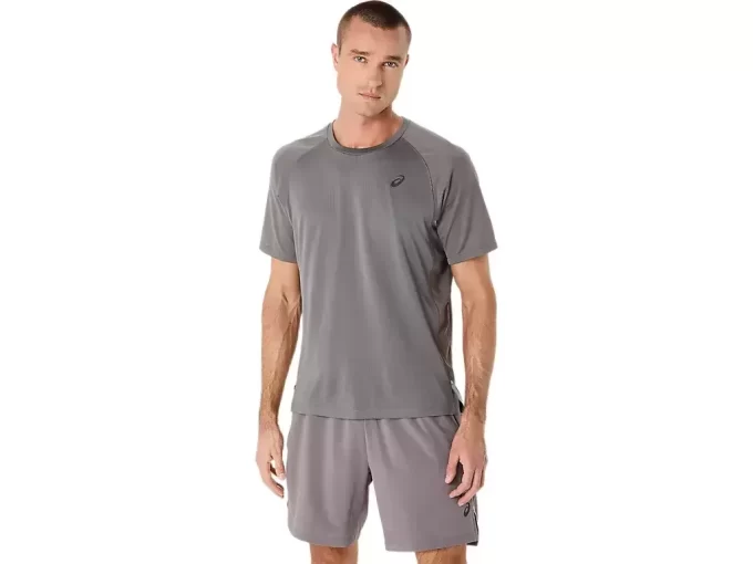 ACTIBREEZE JACQUARD SHORT SLEEVE TOP