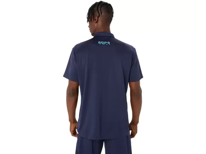 ASICS HEX GRAPHIC DRY POLO SHIRTS ASICS HEX GRAPHIC DRY POLO SHIRTS
