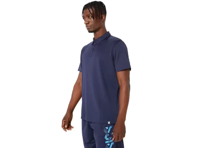ASICS HEX GRAPHIC DRY POLO SHIRTS ASICS HEX GRAPHIC DRY POLO SHIRTS