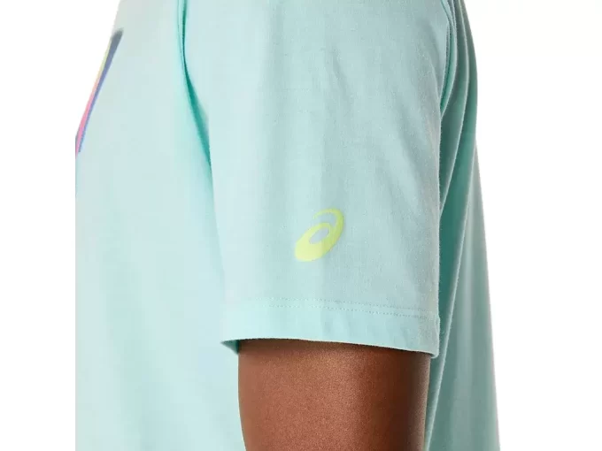 ASICS RETRO SUNSET SHORT SLEEVE TEE ASICS RETRO SUNSET SHORT SLEEVE TEE