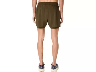 ASICS SILVER 2N1 5IN SHORT