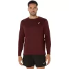 ASICS SILVER LONG SLEEVE TOP