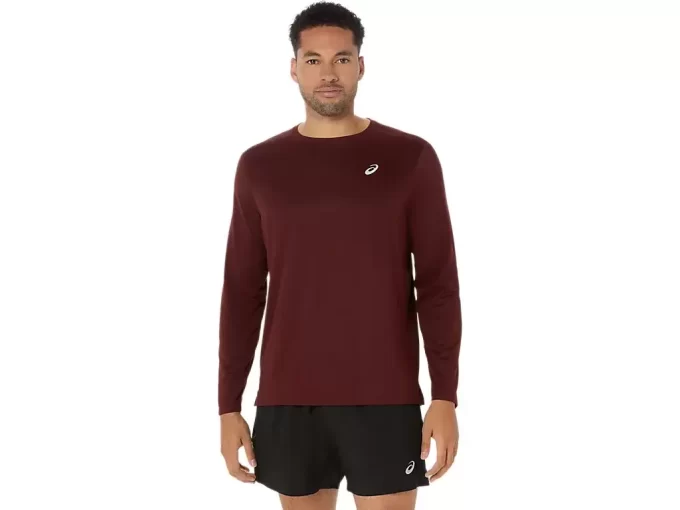 ASICS SILVER LONG SLEEVE TOP