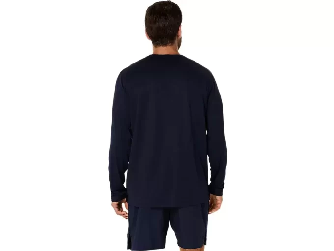 ASICS SILVER LONG SLEEVE TOP ASICS SILVER LONG SLEEVE TOP