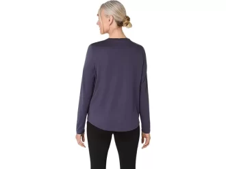 ASICS SILVER LONG SLEEVE TOP
