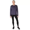ASICS SILVER LONG SLEEVE TOP ASICS SILVER LONG SLEEVE TOP