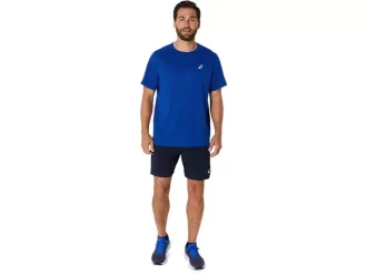 ASICS SILVER SHORT SLEEVE TOP
