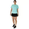 ASICS SILVER SHORT SLEEVE TOP