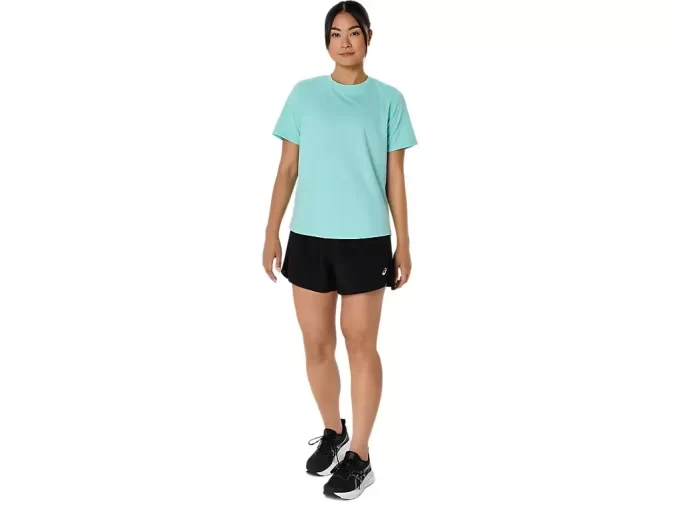 ASICS SILVER SHORT SLEEVE TOP