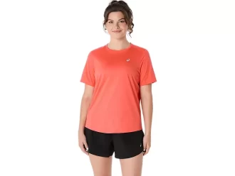 ASICS SILVER SHORT SLEEVE TOP