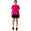 ASICS SILVER SHORT SLEEVE TOP ASICS SILVER SHORT SLEEVE TOP
