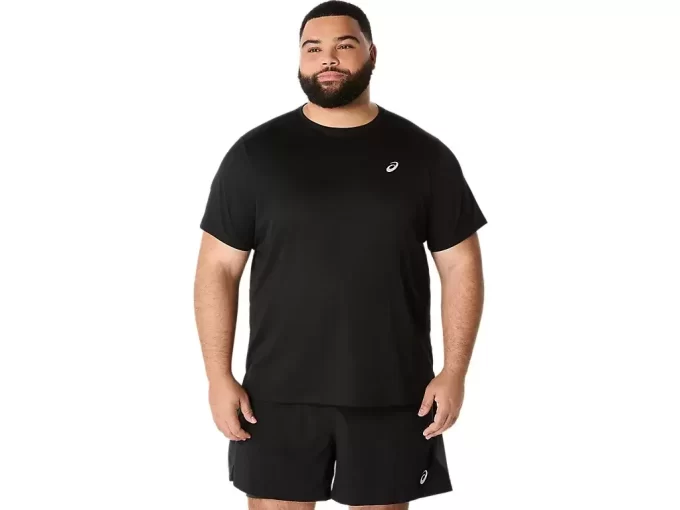 ASICS SILVER SHORT SLEEVE TOP