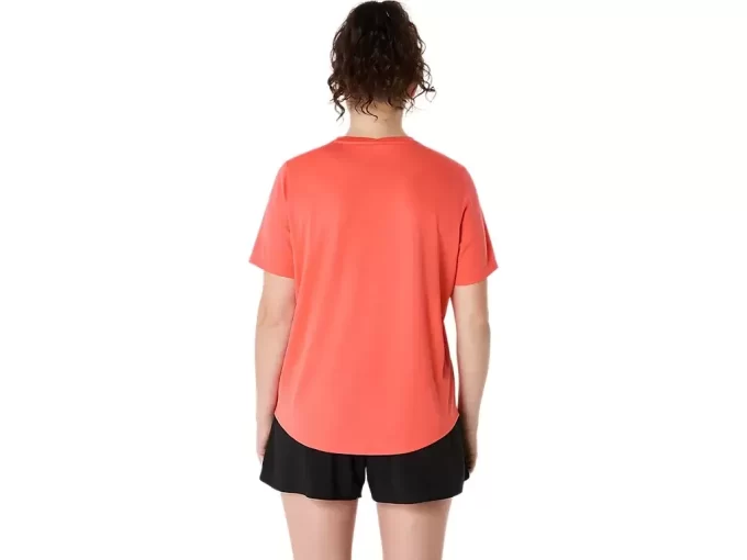 ASICS SILVER SHORT SLEEVE TOP