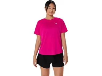 ASICS SILVER SHORT SLEEVE TOP