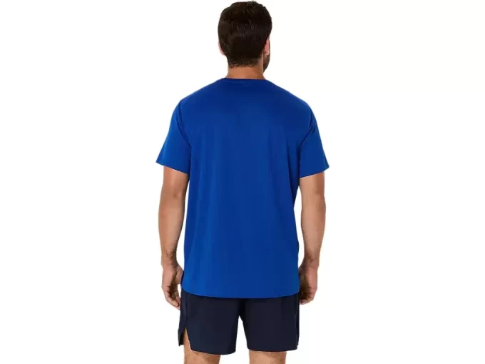 ASICS SILVER SHORT SLEEVE TOP ASICS SILVER SHORT SLEEVE TOP