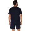 ASICS SILVER SHORT SLEEVE TOP ASICS SILVER SHORT SLEEVE TOP