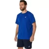 ASICS SILVER SHORT SLEEVE TOP ASICS SILVER SHORT SLEEVE TOP