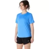 ASICS SILVER SHORT SLEEVE TOP ASICS SILVER SHORT SLEEVE TOP