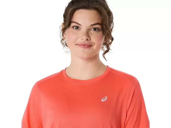 ASICS SILVER SHORT SLEEVE TOP