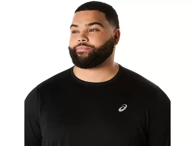 ASICS SILVER SHORT SLEEVE TOP