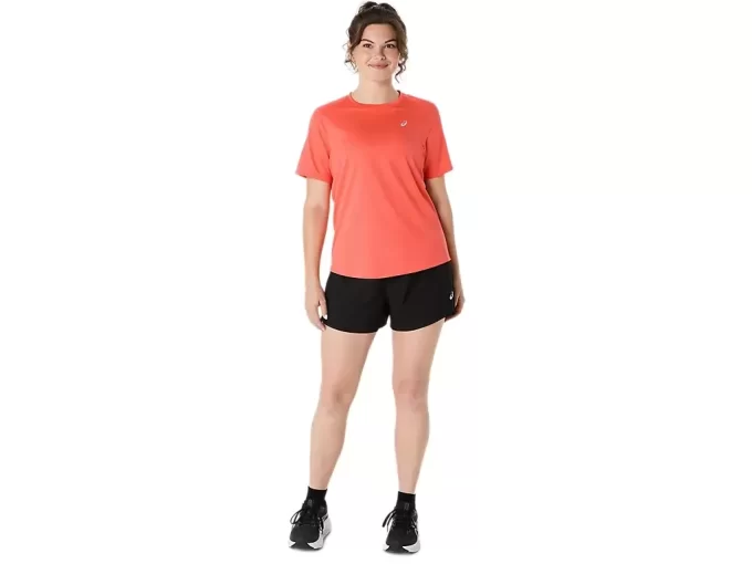ASICS SILVER SHORT SLEEVE TOP