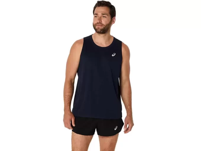 ASICS SILVER SINGLET ASICS SILVER SINGLET