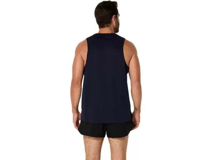ASICS SILVER SINGLET ASICS SILVER SINGLET