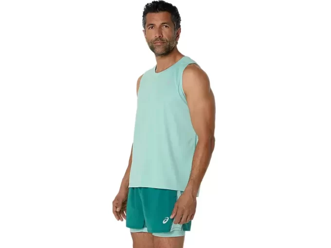 ASICS SILVER SINGLET ASICS SILVER SINGLET