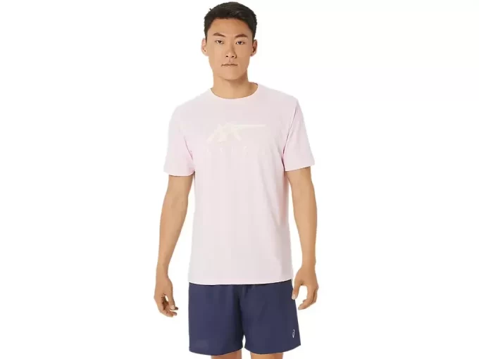 ASICS STRIPE SHORT SLEEVE TEE