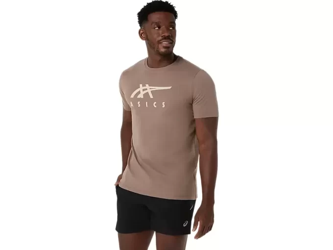ASICS STRIPE SHORT SLEEVE TEE