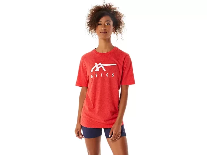 ASICS STRIPE SHORT SLEEVE TEE