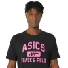 ASICS UNISEX TRACK AND FIELD GRAPHIC TEE