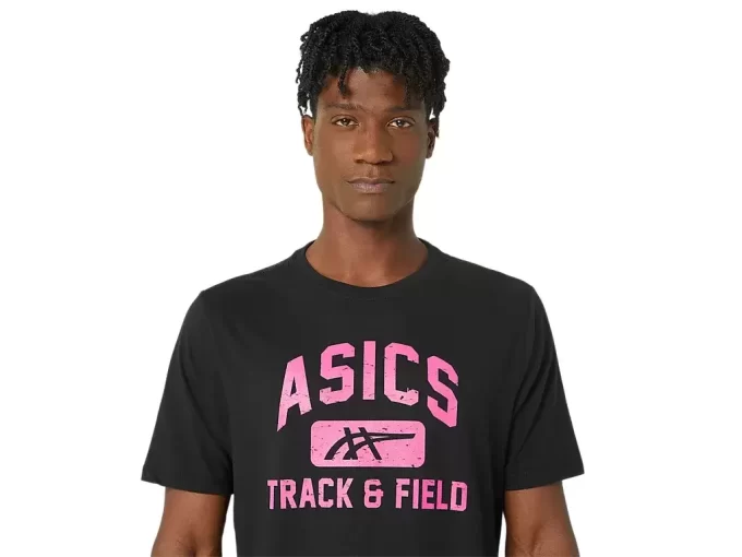 ASICS UNISEX TRACK AND FIELD GRAPHIC TEE