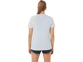 ASICS WOMEN’S HIBISCUS SLOGAN CREW