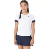 GIRLS TENNIS SHORT SLEEVE TOP GIRLS TENNIS SHORT SLEEVE TOP