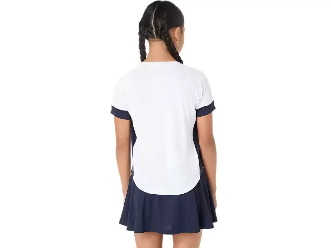 GIRLS TENNIS SHORT SLEEVE TOP GIRLS TENNIS SHORT SLEEVE TOP