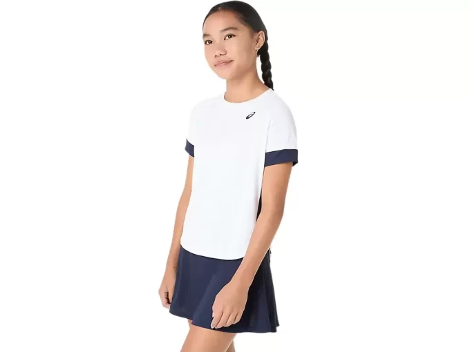 GIRLS TENNIS SHORT SLEEVE TOP GIRLS TENNIS SHORT SLEEVE TOP