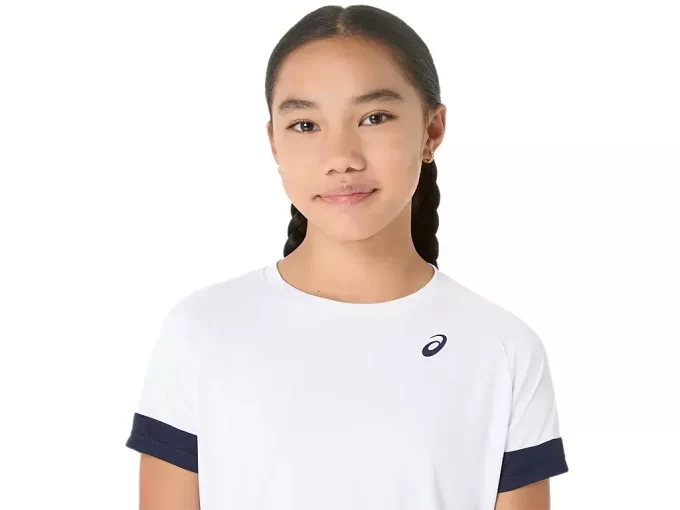 GIRLS TENNIS SHORT SLEEVE TOP GIRLS TENNIS SHORT SLEEVE TOP