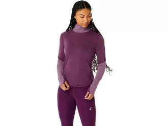 METARUN MOCK NECK LONG SLEEVE TOP