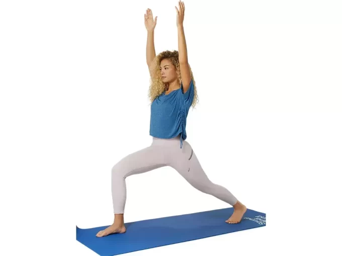 NAGINO FLEX HEATHER SHORT SLEEVE TOP NAGINO FLEX HEATHER SHORT SLEEVE TOP