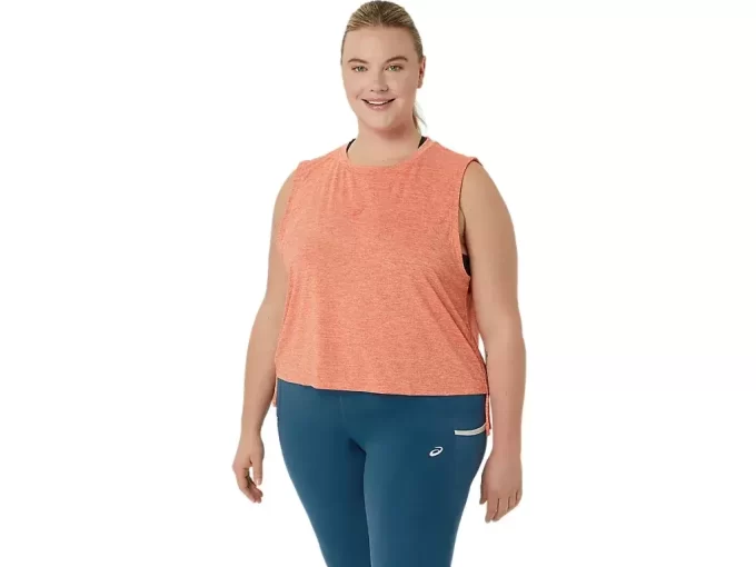 NAGINO FLEX HEATHER SLEEVELESS TOP NAGINO FLEX HEATHER SLEEVELESS TOP