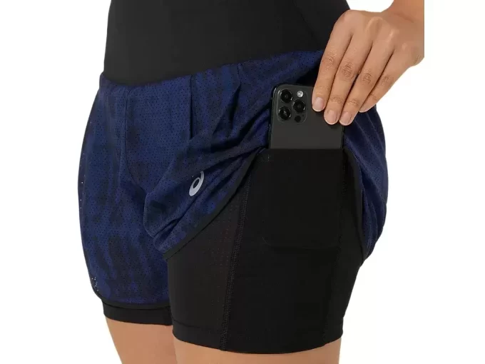 ROAD ALL OVER PRINT 2-N-1 3.5IN SHORT