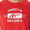 SHORT SLEEVE PROPERTY OF ASICS SPORTS TEE SHORT SLEEVE PROPERTY OF ASICS SPORTS TEE