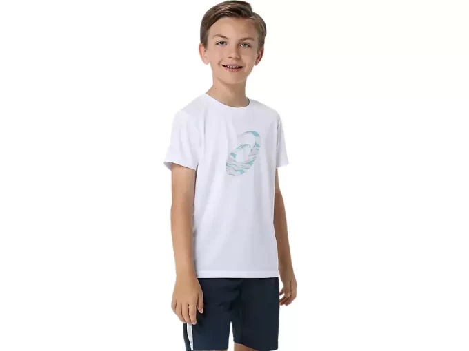 SPIRAL GRAPHIC SHORT SLEEVE TEE