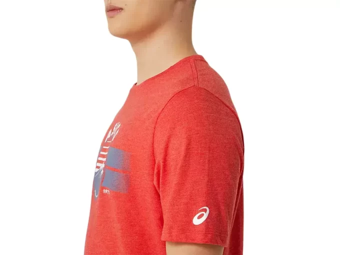 UNISEX ASICS EST 1977 MOUNTAIN TEE UNISEX ASICS EST 1977 MOUNTAIN TEE