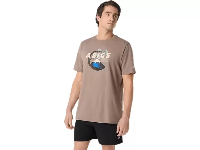 UNISEX ASICS OUTDOOR SHORT SLEEVE TEE UNISEX ASICS OUTDOOR SHORT SLEEVE TEE