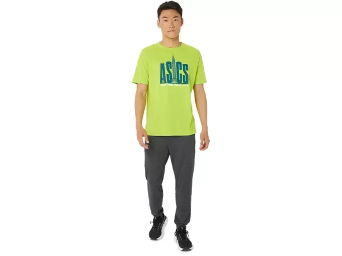 UNISEX ASICS RUN NYC RUN CLUB CREW TEE UNISEX ASICS RUN NYC RUN CLUB CREW TEE