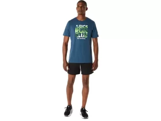 UNISEX ASICS RUN OUTSIDE CLUB SHORT SLEEVE TEE
