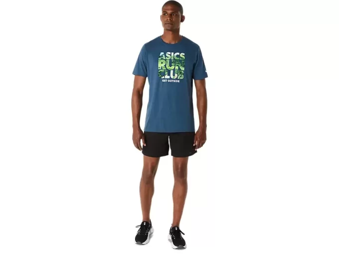 UNISEX ASICS RUN OUTSIDE CLUB SHORT SLEEVE TEE