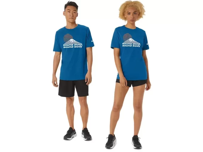 UNISEX ASICS SMSB JOURNEY TEE UNISEX ASICS SMSB JOURNEY TEE